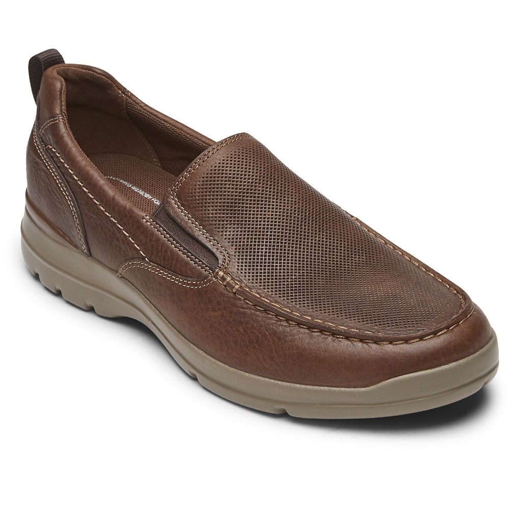 Sapato Vela Rockport Homem Marrom - City Edge - 12703FKHV